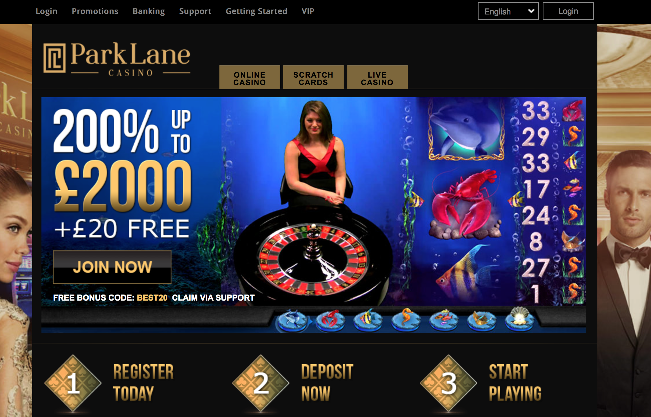 Parklane casino no deposit bonus code 2019